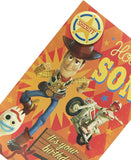 Disney's Toy Story 4 Son Birthday Card include Badge