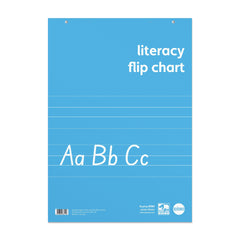 Rhino A1 Educational Literacy Flipchart Pad 30 Leaf FCLTW/B (Pack 5) - RELFC-8 DD