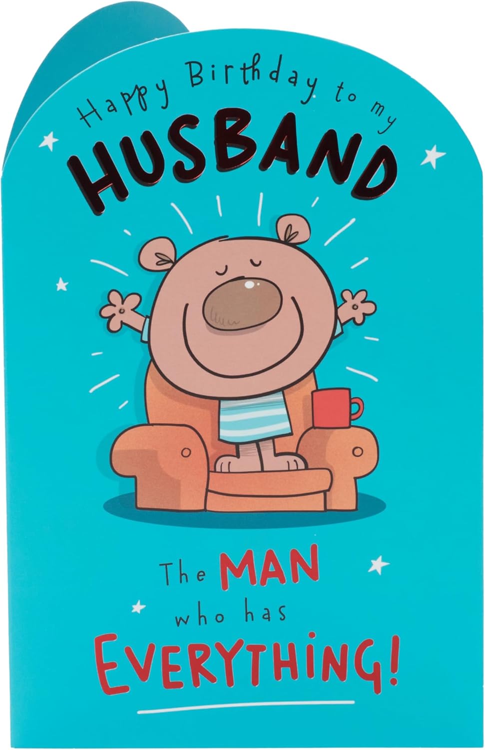 UK Greetings Birthday Card for Husband - Funny Design