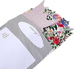 Happy Birthday Bouquet Of Flowers Birthday Pop Up Greeting Card 3D Pop-Up Cards