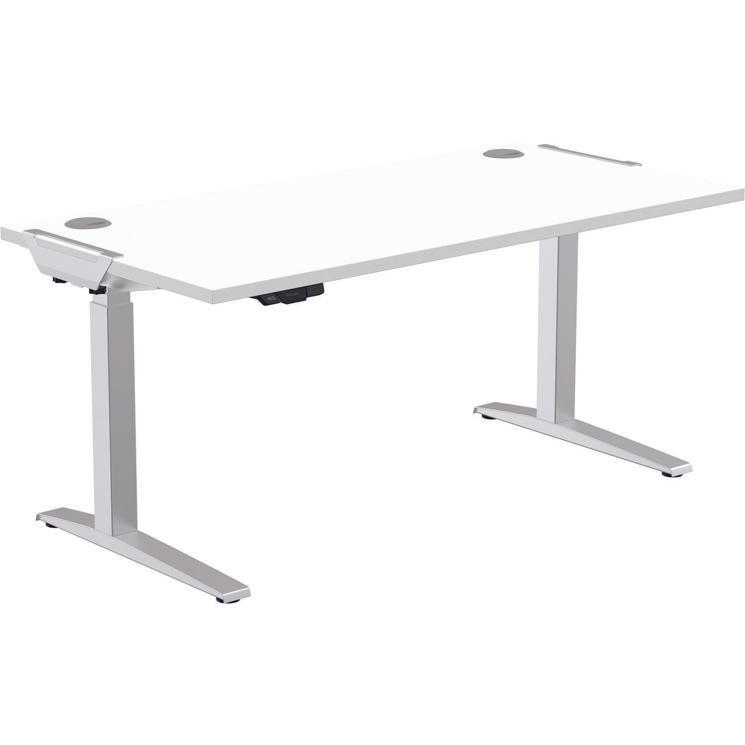 Fellowes Levado Height Adjustable Desk White 1600mm 9708801