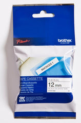 Brother Black On White PTouch Ribbon 12mm x 4m - MK231SBZ