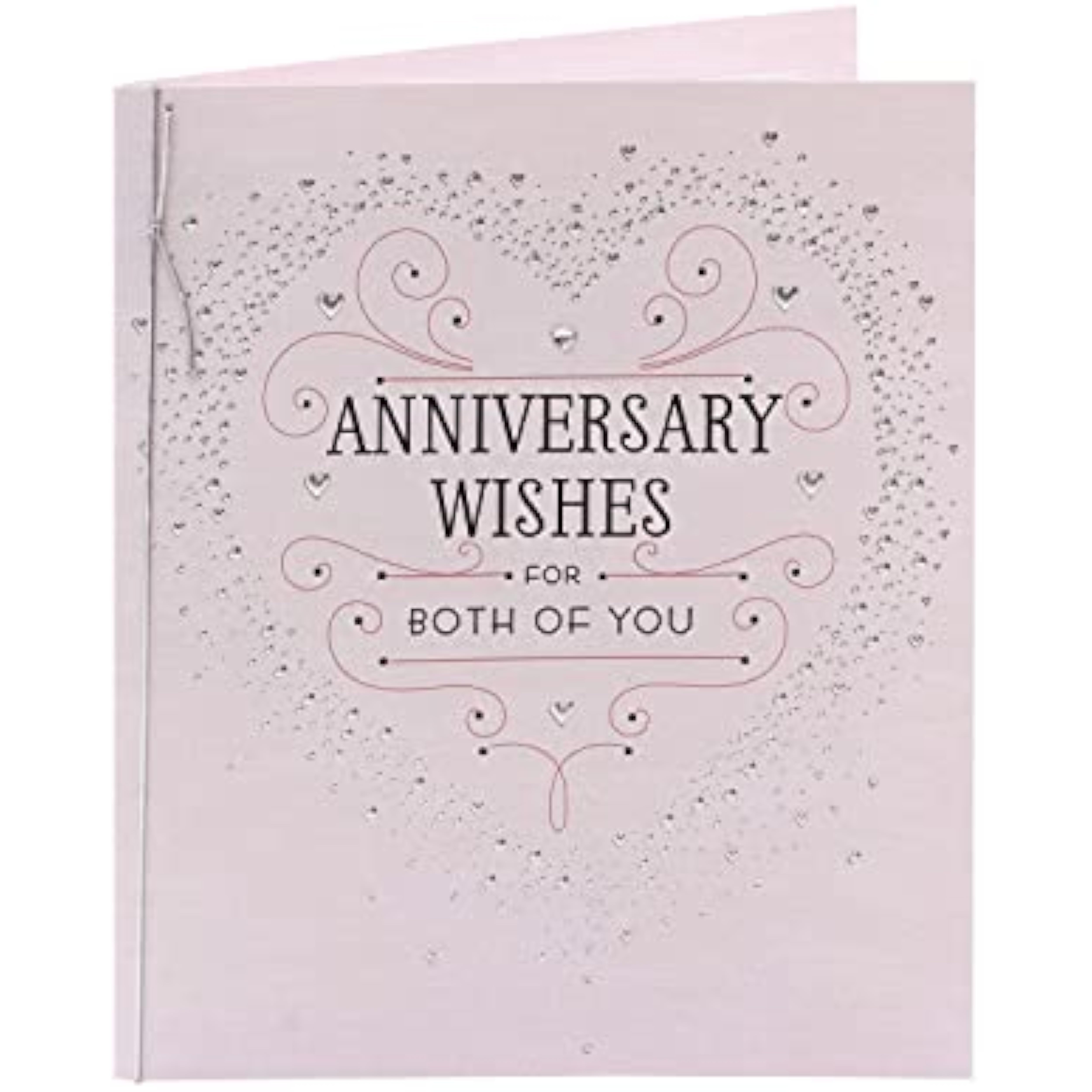 Luxury Anniversary Greetings Card for Both of You - Elegant Design