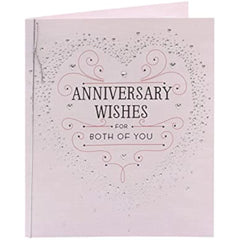 Luxury Anniversary Greetings Card for Both of You - Elegant Design