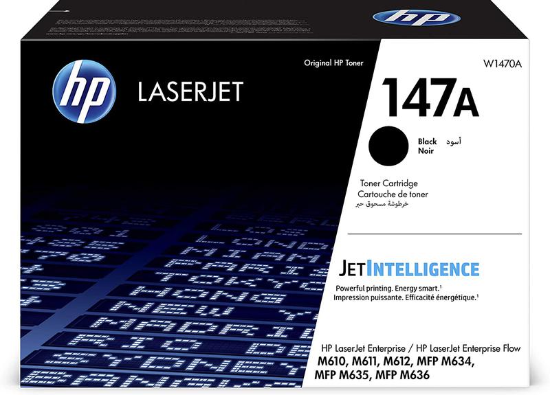 HP W1470A 147A BLACK TONER 10.5K