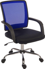Star Mesh Back Task Office Chair Blue/Black - 6910BLU DD