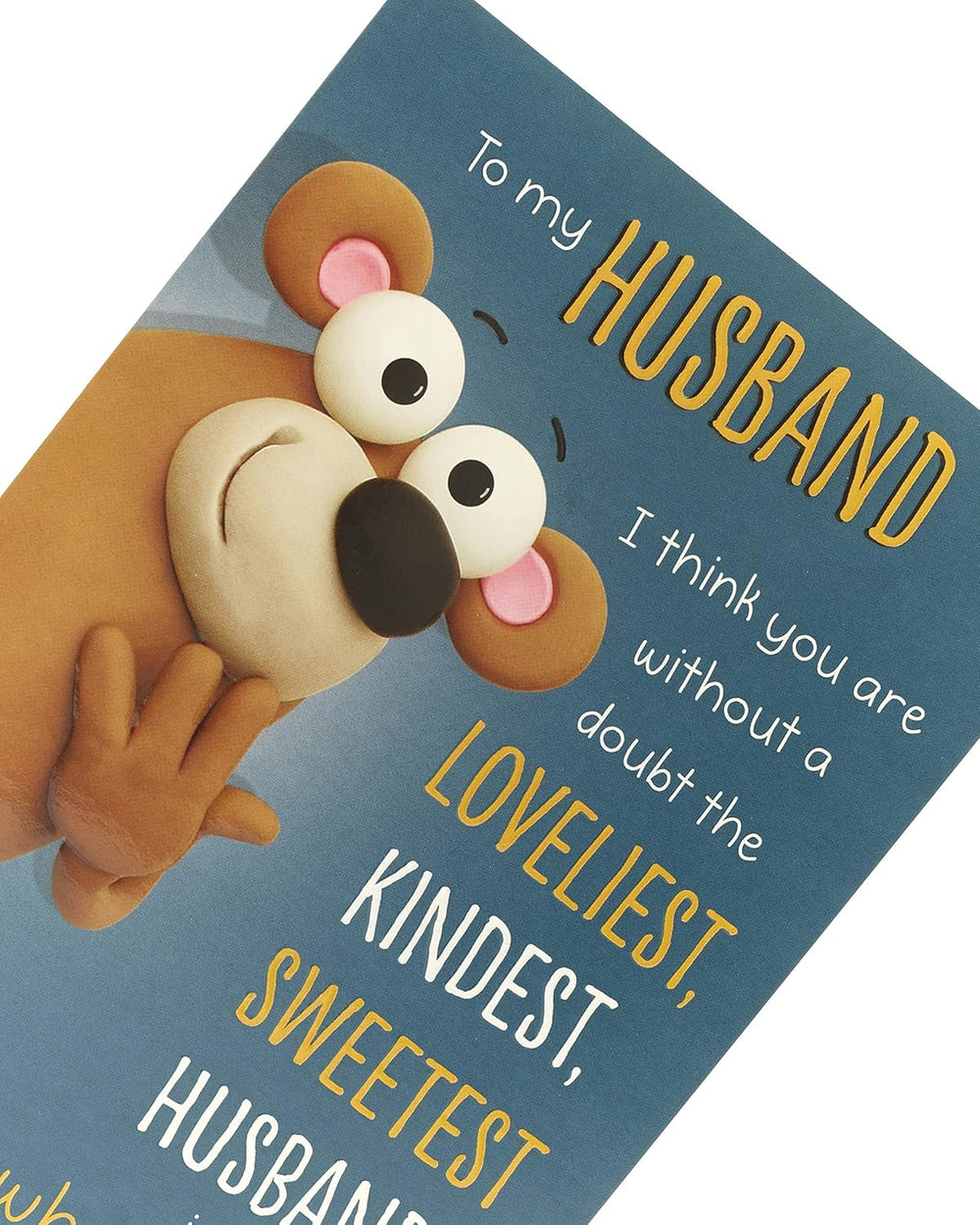 Funny Card for Husband Birthday Card