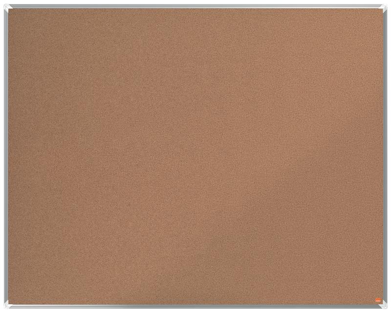 Nobo Premium Plus Cork Noticeboard Aluminium Frame 1500x1200mm 1915183