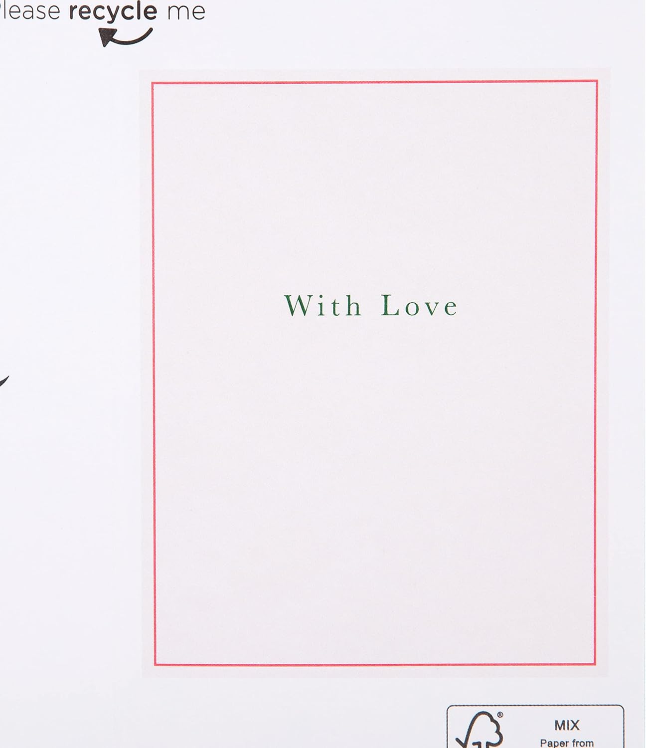 Someone Special - Die Cut Floral Design Card