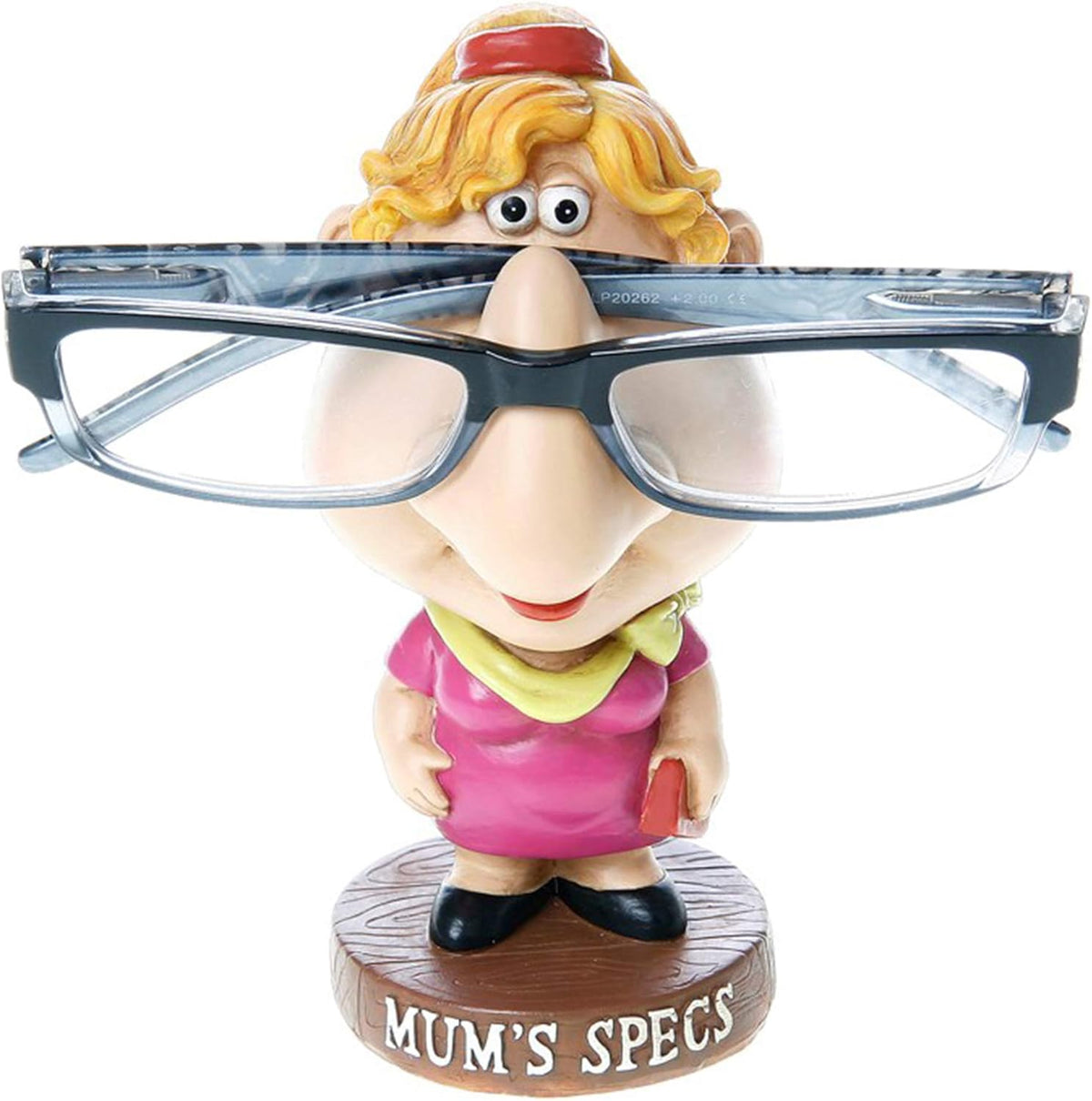 Joe Davies Comic Specs Holder Mum, decorative glasses holder featuring a humorous mum design for storing spectacles.