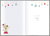 Boofle Christmas Card for Auntie – Lovely Auntie Cute Festive Design