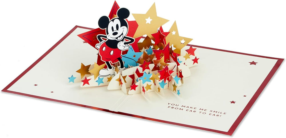3D & Pop-Up Disney Mickey Mouse Any Occasion Card
