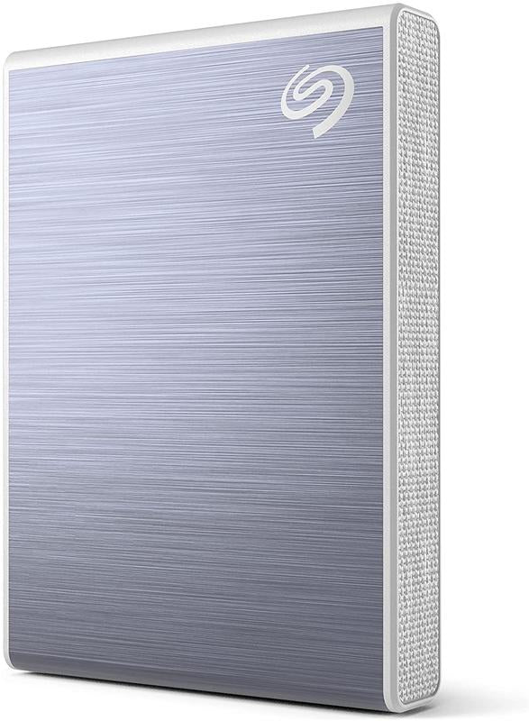Seagate 1TB One Touch USB External Solid State Drive Blue PC and Mac Compatible with Seagate Rescue Data Recovery