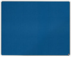 Nobo Premium Plus Blue Felt Noticeboard Aluminium Frame 1500x1200mm 1915191