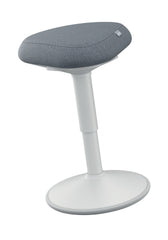 Leitz Ergo Active Sitting Stool With Comfort Seat Light Grey - 65440085 DD