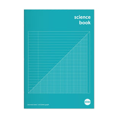 Rhino A4 Science Book 64 Page Page Feint Ruled 8mm With Margin With 2:10:20 Graph Ruling On Reverse (Pack 10) - SDSC2Y-0 DD