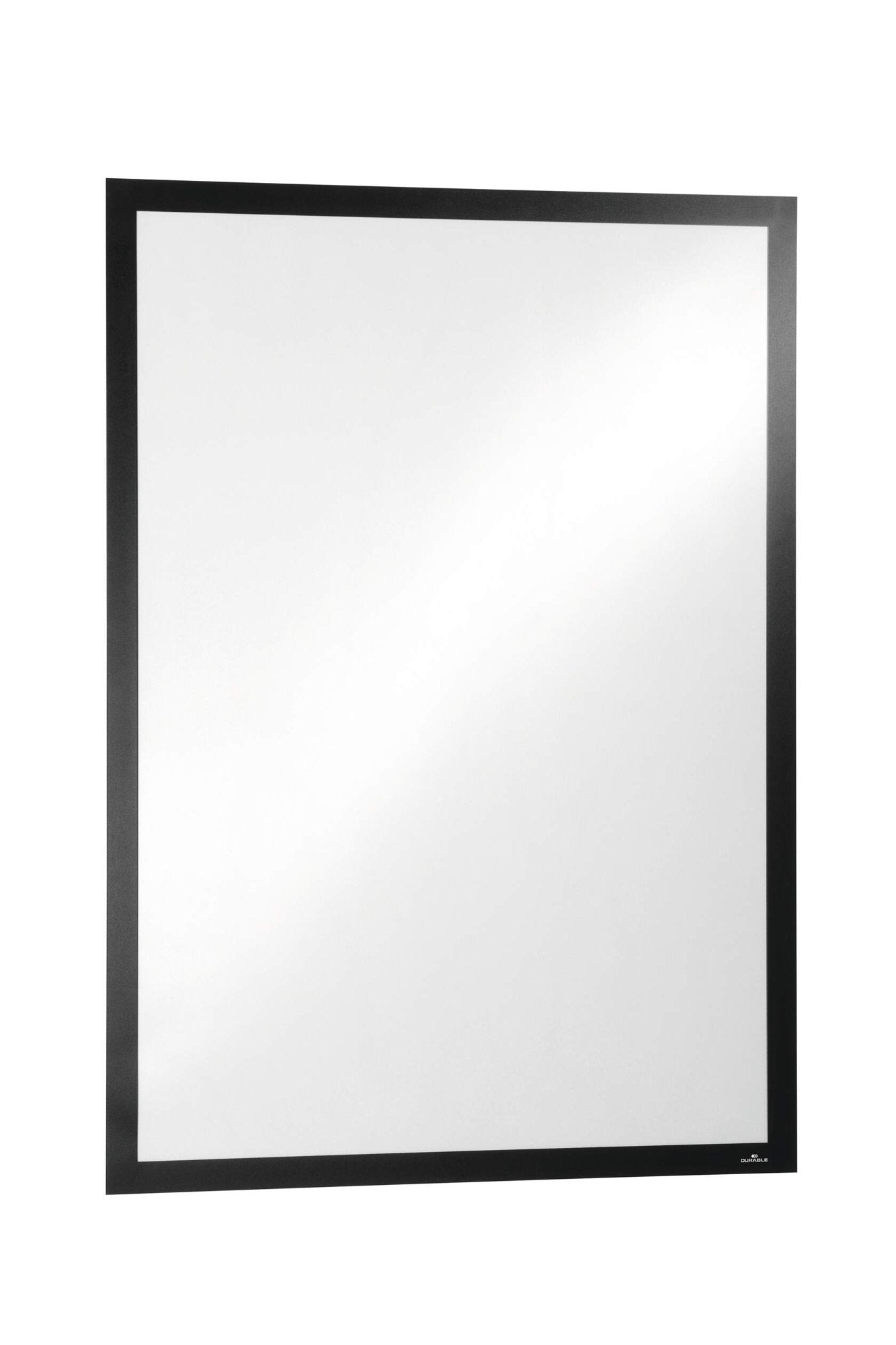 Durable DURAFRAME POSTER UV-Resistant Self-Adhesive Sign & Document Holder with Magnetic Frame A1 Black - 505501