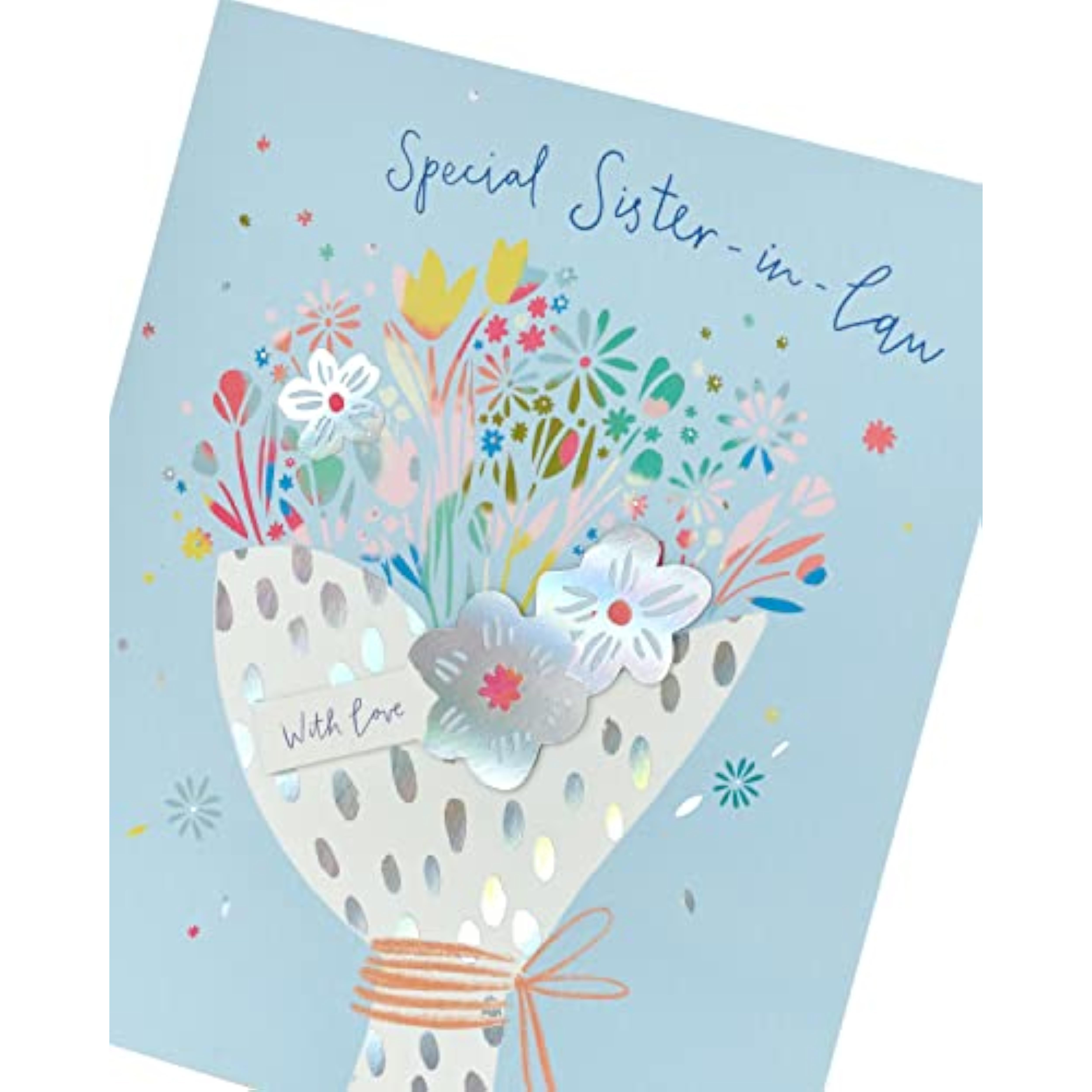 Special Design Sister-In-Law Birthday Card