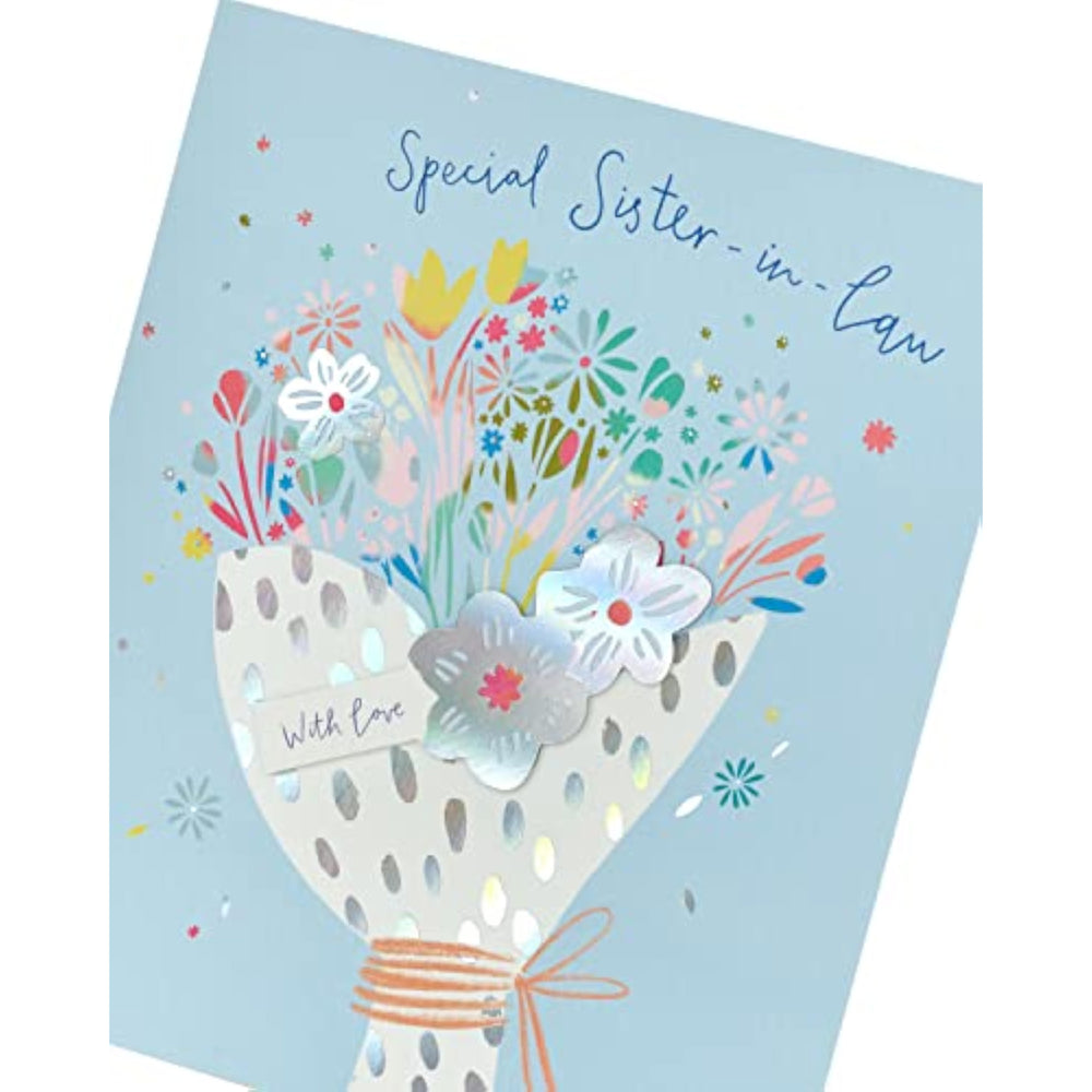 Special Design Sister-In-Law Birthday Card
