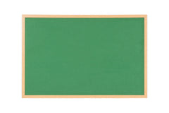Bi-Office Earth-It Executive Green Felt Noticeboard Oak Wood Frame 900x600mm - FB0744239 DD