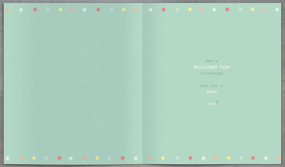 Boofle 18th Shooting Star Birthday Card