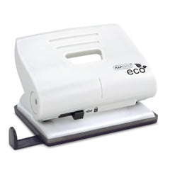 Rapesco ECO Medium 2-Hole Punch, 22 Sheets - Soft White