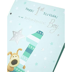 Boofle Extra Special Boy's 1st Birthday Card