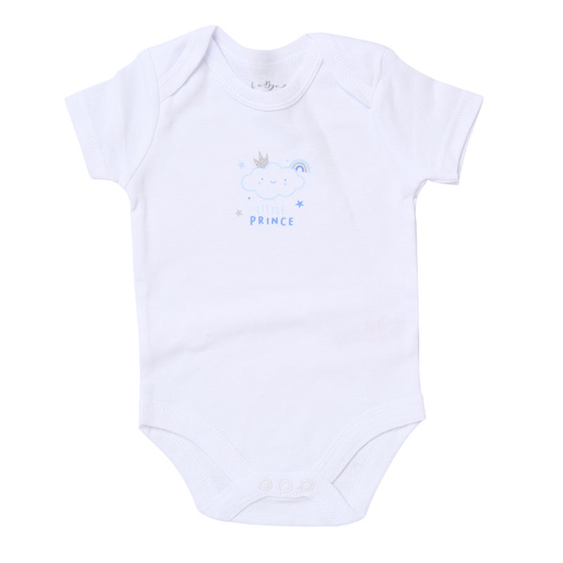 Send It By White & Blue 'Little Prince' 5 Piece Set