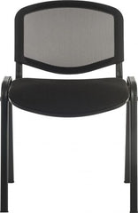 Conference Mesh Back Stackable Chair Black - 1500MESH-BLK DD