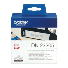 Brother Continuous Paper Roll 62mm x 30m - DK22205