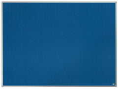 ValueX Blue Felt Noticeboard Aluminium Frame 1200x900mm 1915484