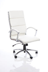 Classic Executive Chair High Back White EX000009 DD