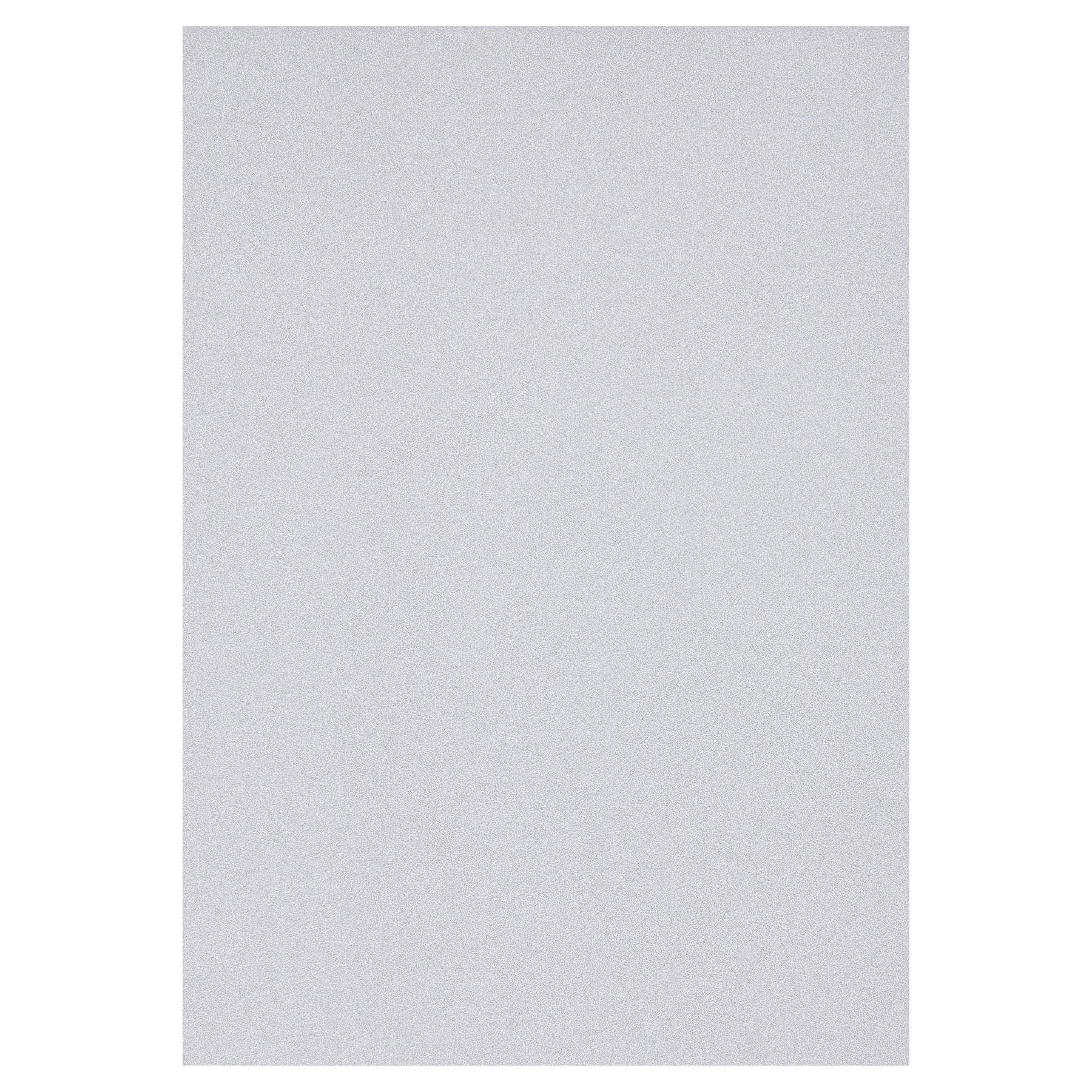 A4 250gsm Glitter Card 10 Sheets - Silver