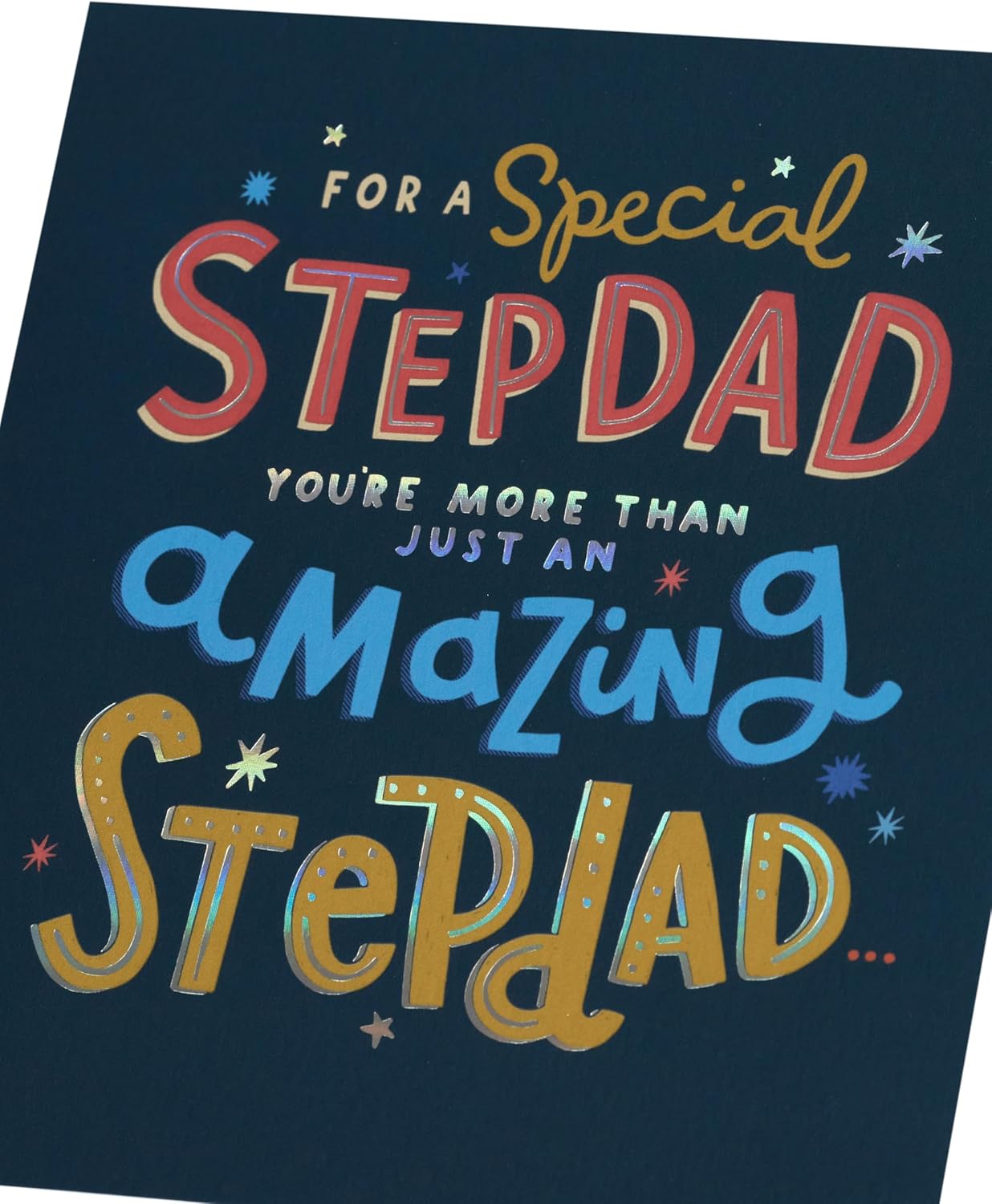 UK Greetings Father's Day Card for Stepdad - Special Design