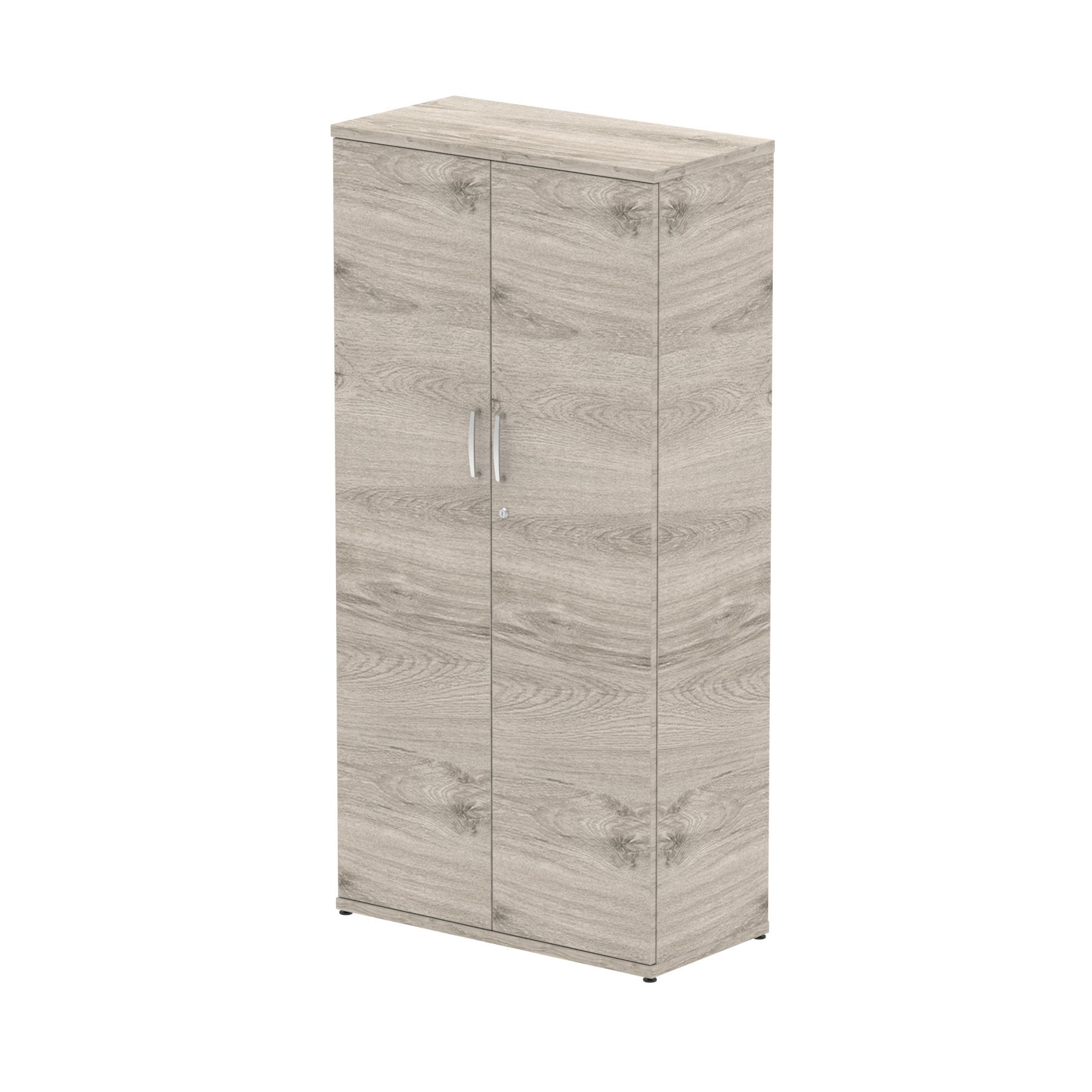 Impulse 1600mm Cupboard Grey Oak I003237 DD