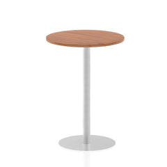 Dynamic Italia 800mm Poseur Round Table Walnut Top 1145mm High Leg ITL0131 DD