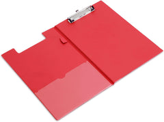 Rapesco Foldover Clipboard, A4+, Red