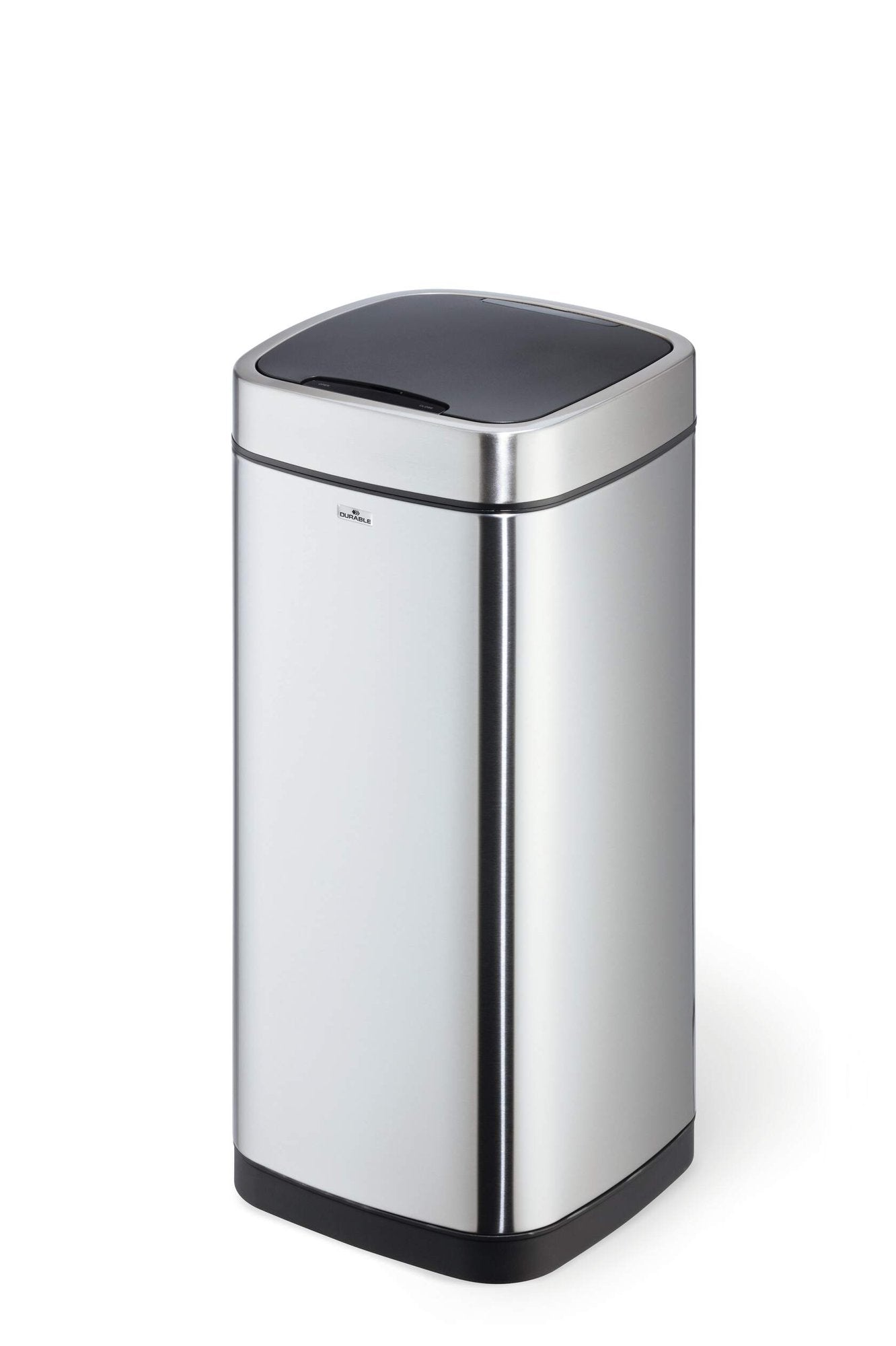 Durable NO TOUCH Sensor Waste Bin 35L Capacity Silver - 342323 DD