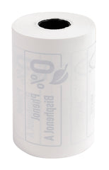 Exacompta Thermal Credit Card Roll Phenol Free 1 Ply 55gsm 57x40x12mm 18m White (Pack 10) - 40753E