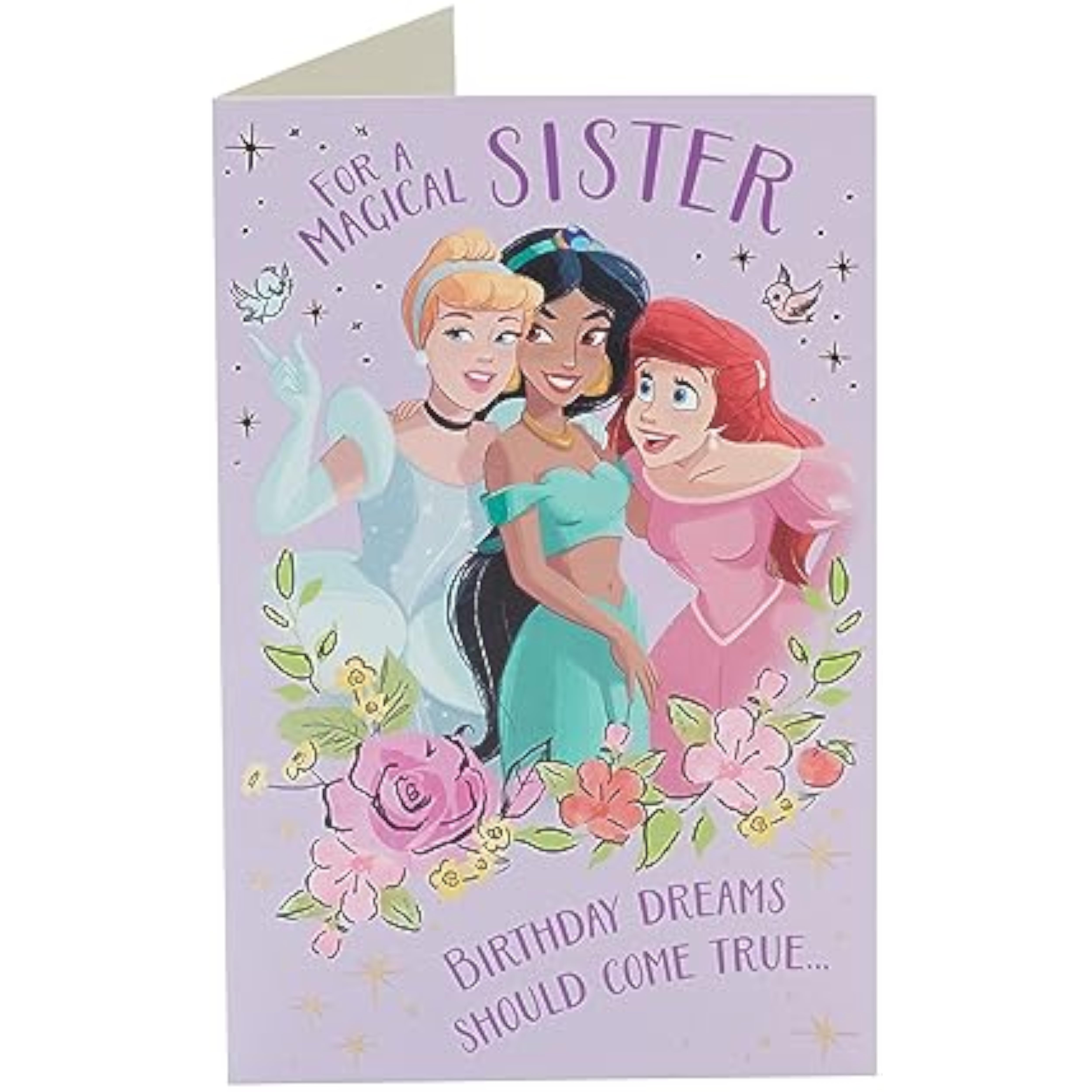 Disney Magical Princess Sister Birthday Card