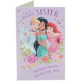 Disney Magical Princess Sister Birthday Card