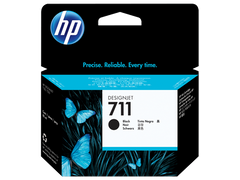 HP 711 Black Standard Capacity Ink Cartridge 80ml - CZ133A