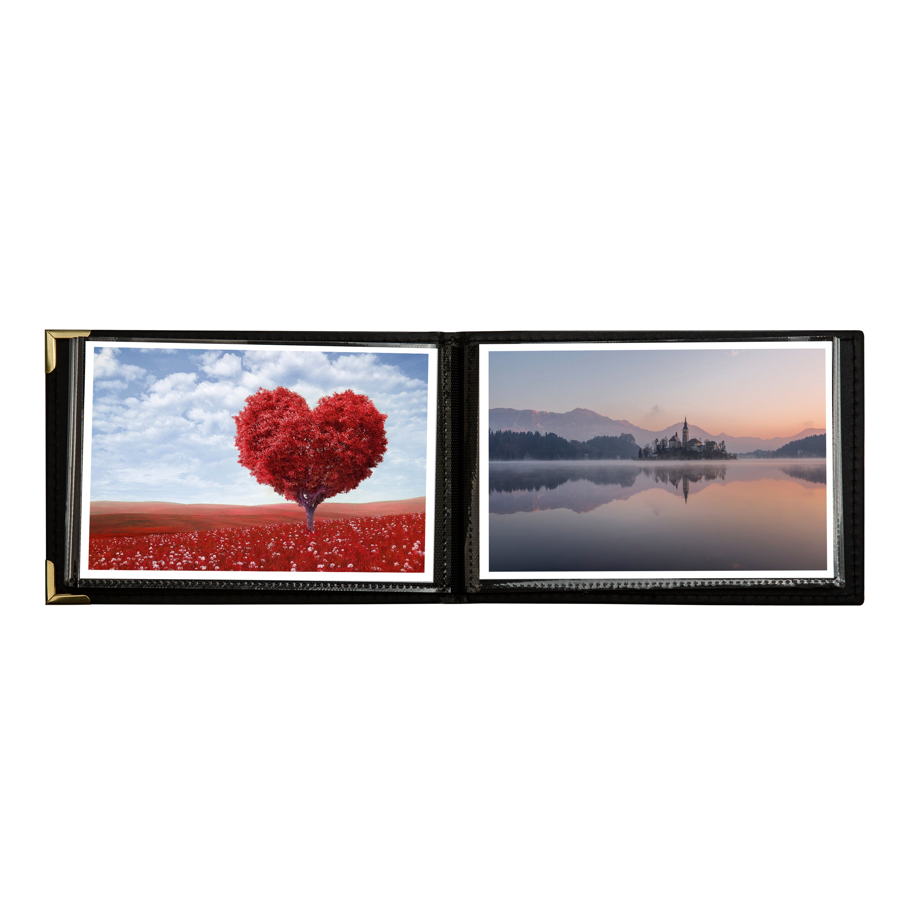 Kenro Carlton Series Mini Photo Album with 6x4 inch / 10x15cm pages, showcasing a compact, stylish photo album design.