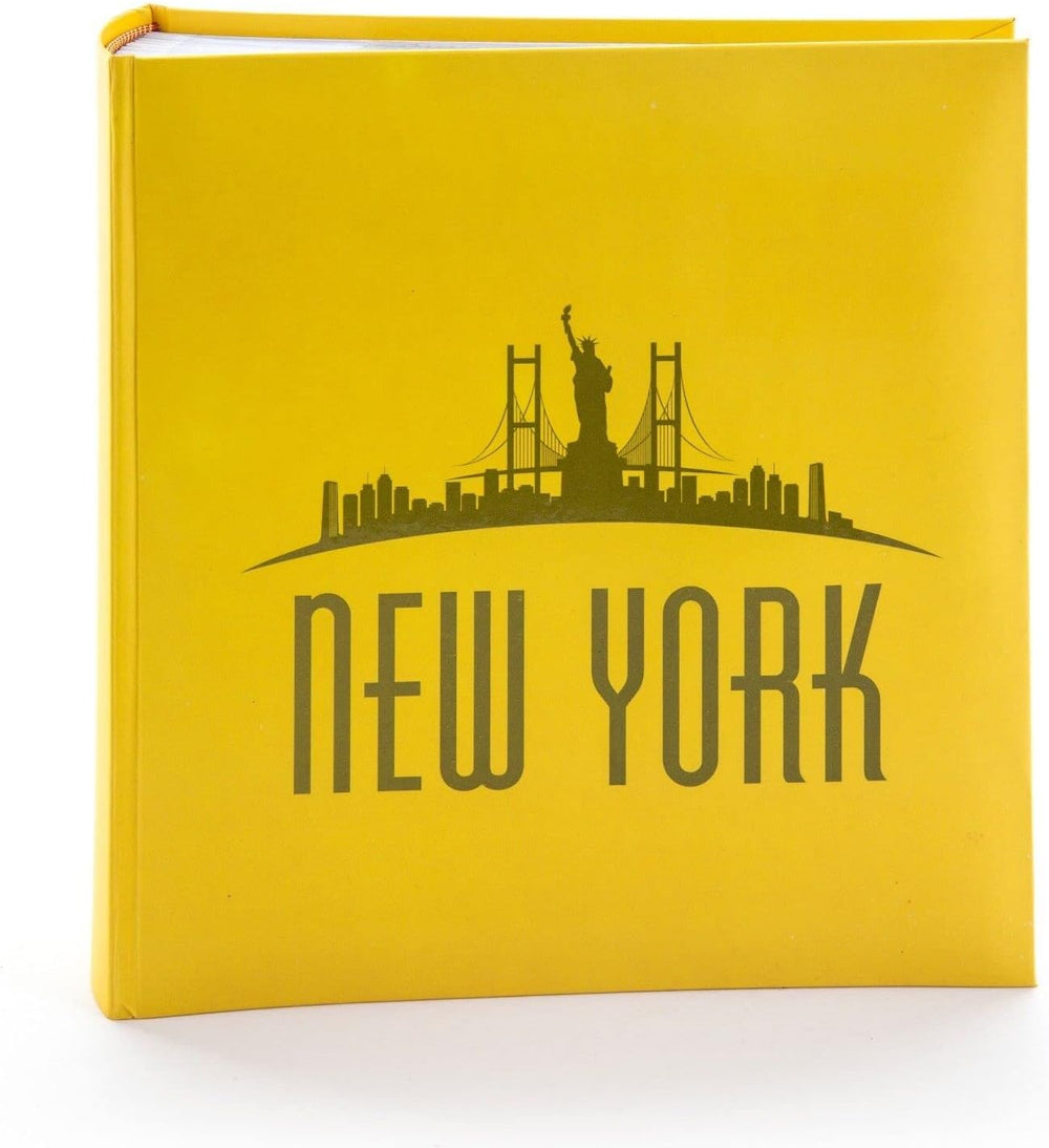 Kenro City Series New York Skyline photo album with space for 200 6x4 inch photos, stylish urban design.