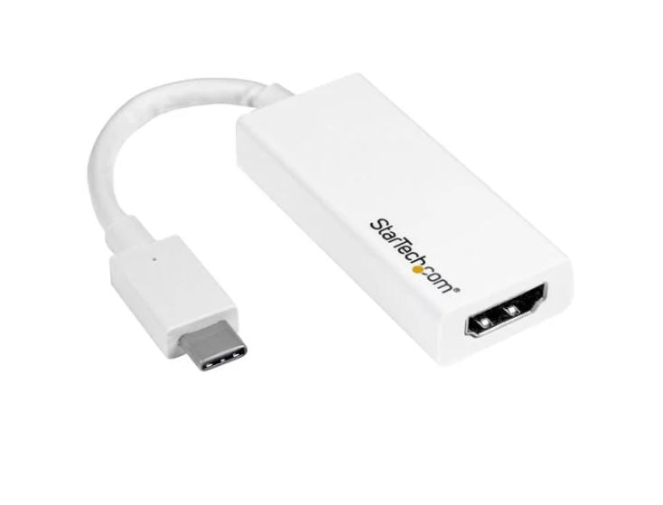 StarTech.com USB C to HDMI Adapter White