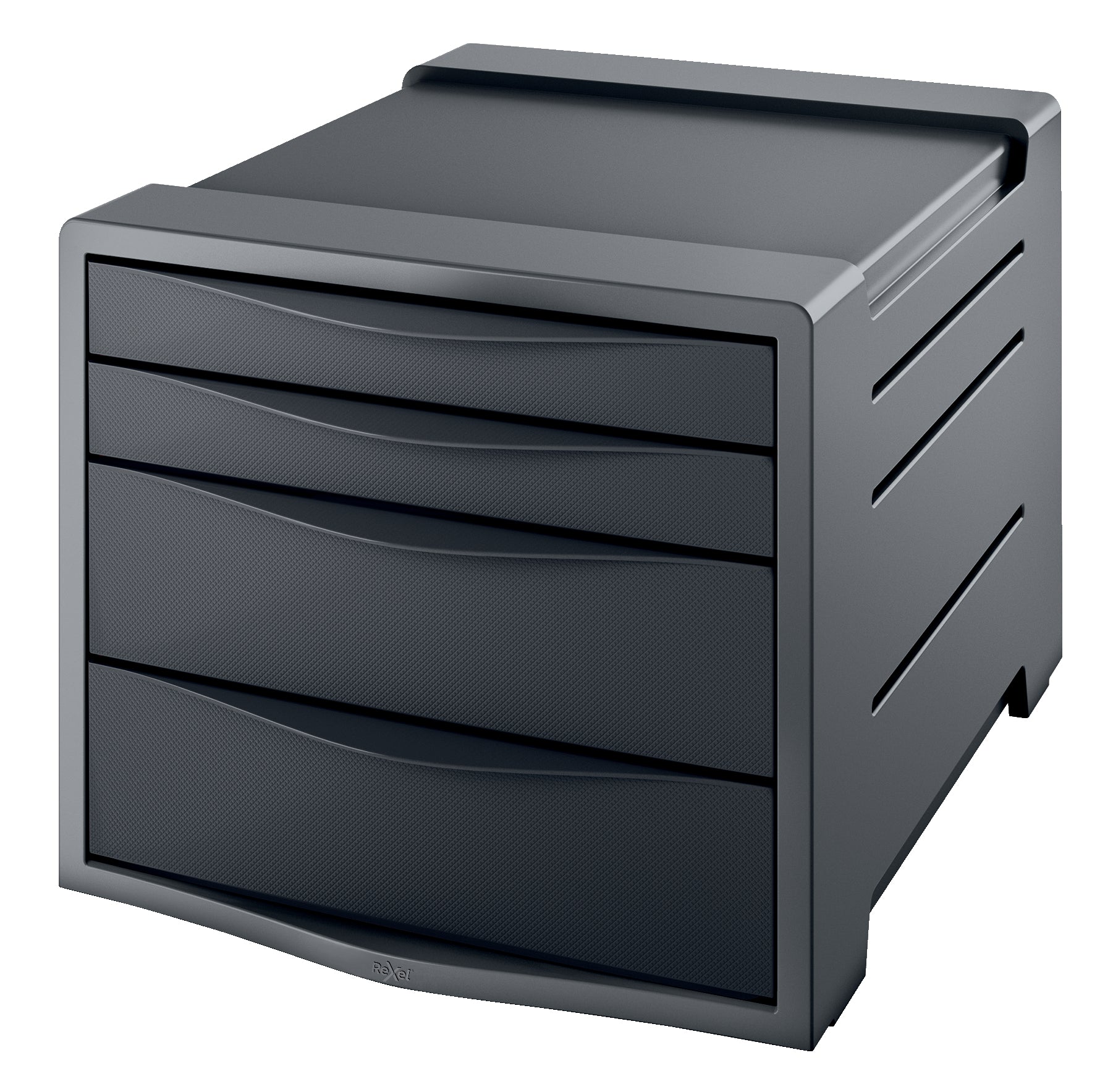 Rexel Choices Drawer Cabinet (Grey/Black) 2115609