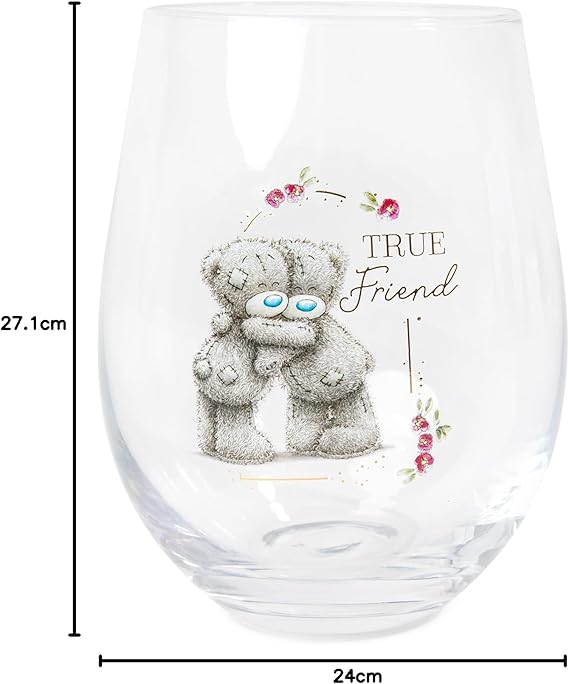 Friend glass and candle set