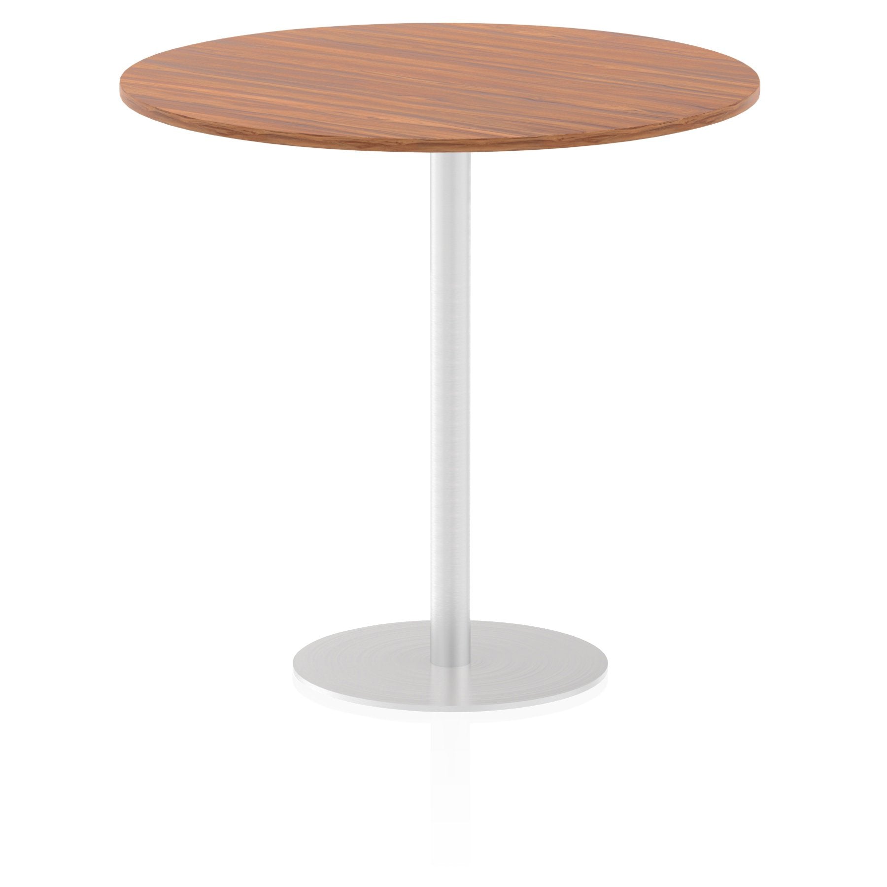 Dynamic Italia 1200mm Poseur Round Table Walnut Top 1145mm High Leg ITL0167 DD