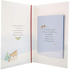 Lovely Wife Medium Christmas Card – “You’re The Heart” Sentimental Design
