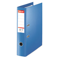 Esselte No.1 VIVIDA Lever Arch File Polypropylene Foolscap 75mm Spine Width Blue (Pack 10) 48085